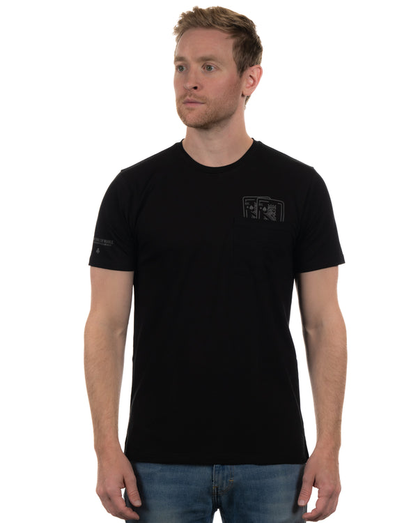Pocket Kings - Pocket T-Shirt - Black/Graphite