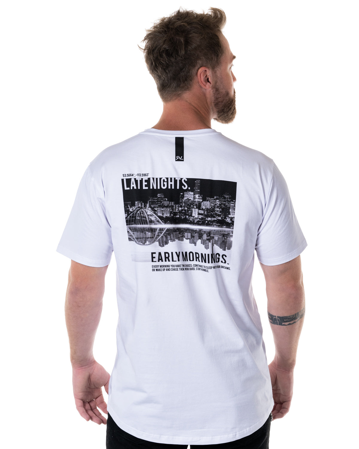 The Grind - Scoop T-Shirt - White – RVL Apparel