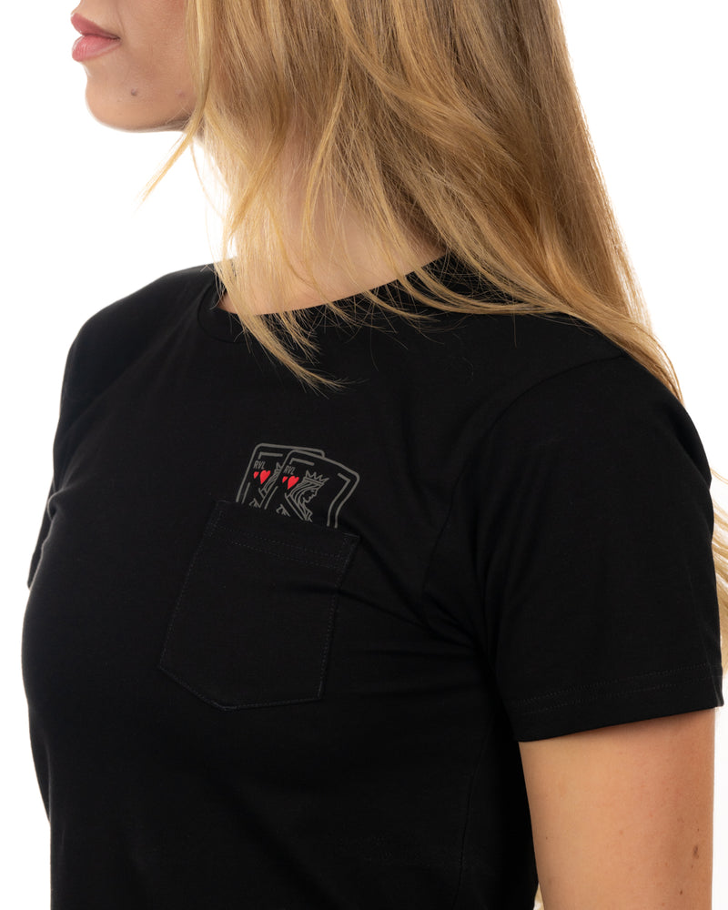 Pocket Queens - Women's T-Shirt - Black/Graphite – RVL Apparel