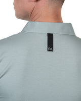 Mulligan - Men's Polo - Aspen/Black