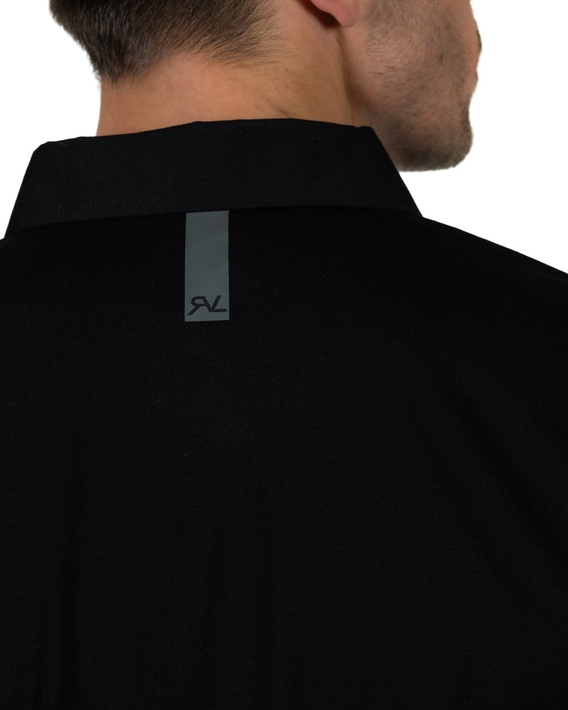 Mulligan - Men's Polo - Black/Graphite