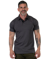 Mulligan - Men's Polo - Graphite/Black