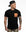 Skipper - Scoop Pocket T-Shirt - Black/Peach