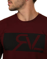 Boxxed - Unisex T-Shirt - Maroon/Black