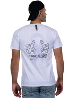 F*CK CANCER - T-Shirt - White