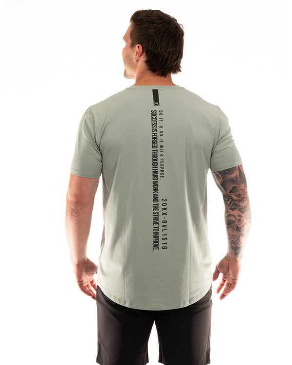 Redefined - Scoop T-Shirt - Sage