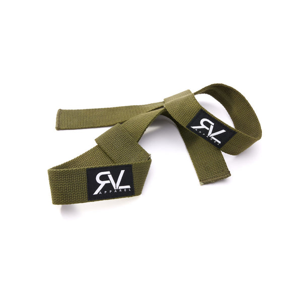 Signature Lifting Straps - Military Green