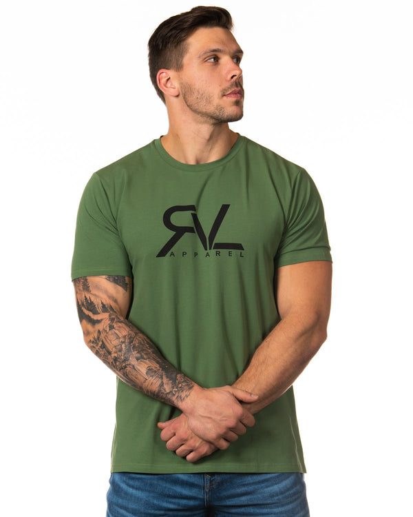 Signature - T-Shirt - Military Green/Black