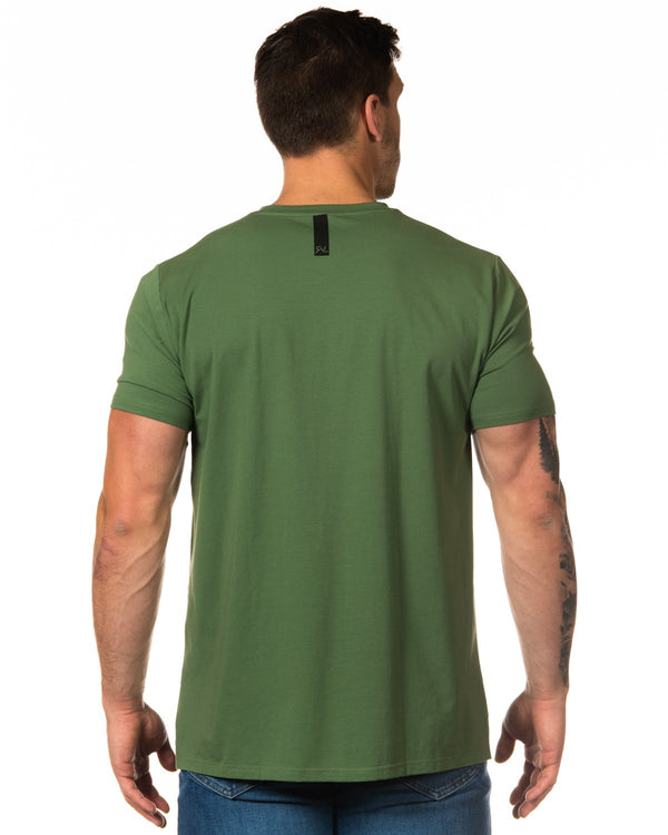 Signature - T-Shirt - Military Green/Black