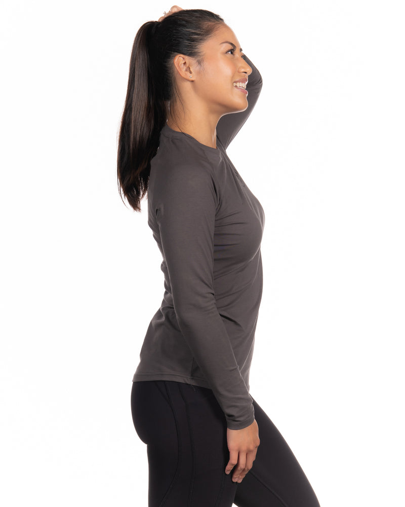 Silhouette - Women's Long Sleeve - Graphite