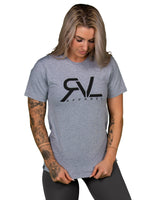 Signature - Unisex T-Shirt - Heather Grey/Black