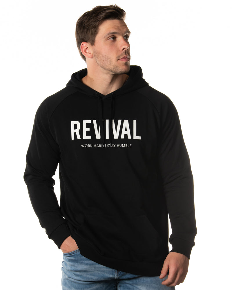 Training - Hoodie - Black/White