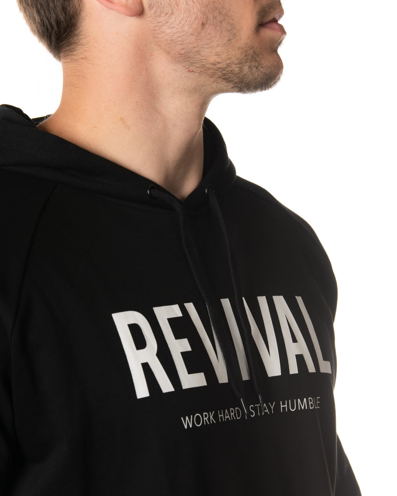 Training - Hoodie - Black/White