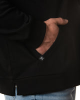 Training - Hoodie - Black/White